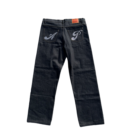 Rhinestone Selvedge Denim